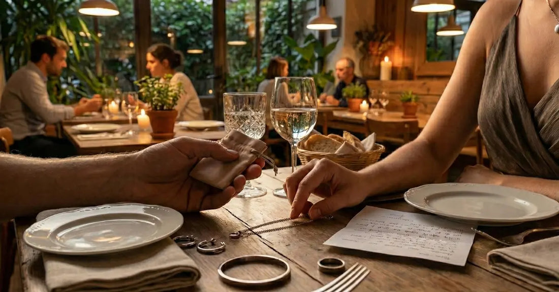 Langage du cadeau : Ce que le bijou qu'il vous offre révèle sur votre relation