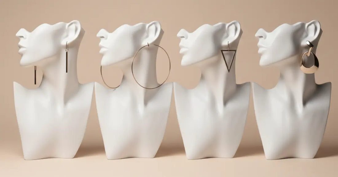 Morphologie : Quel type de boucles d'oreilles choisir selon la forme de votre visage ?