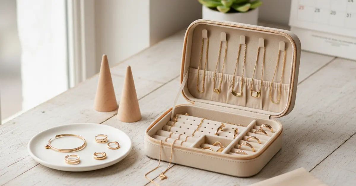 L'Art de Ranger ses Bijoux en Acier Inoxydable : Adieu Nœuds et Rayures