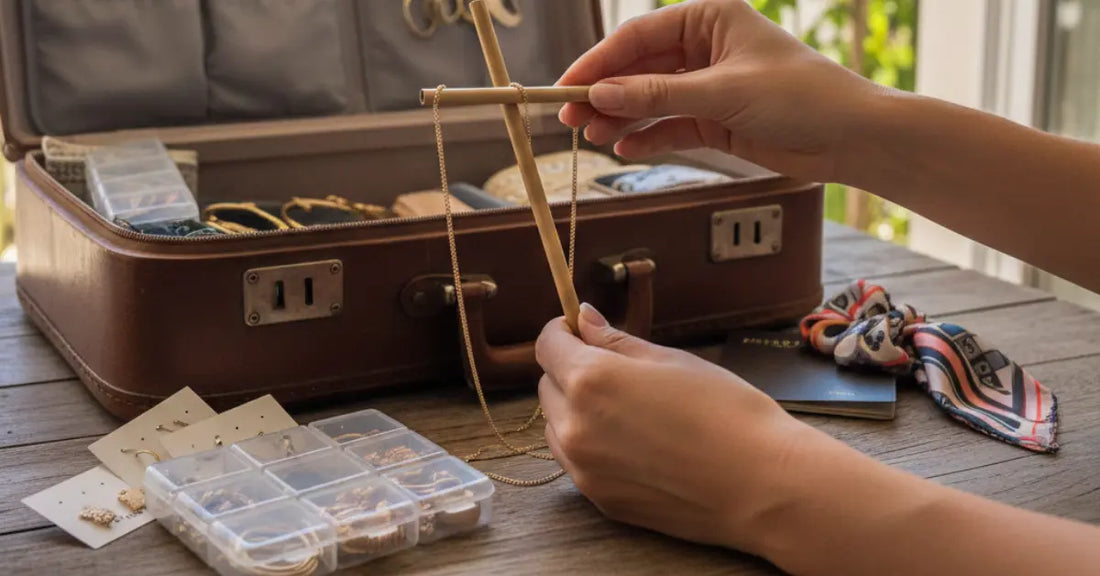 Le Guide de la Voyageuse : Comment emporter vos bijoux sans faire de nœuds ?