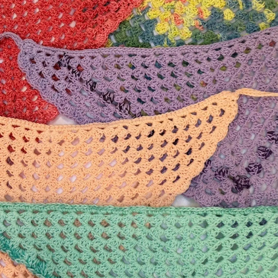 BANDANA CROCHET - FAIT MAIN