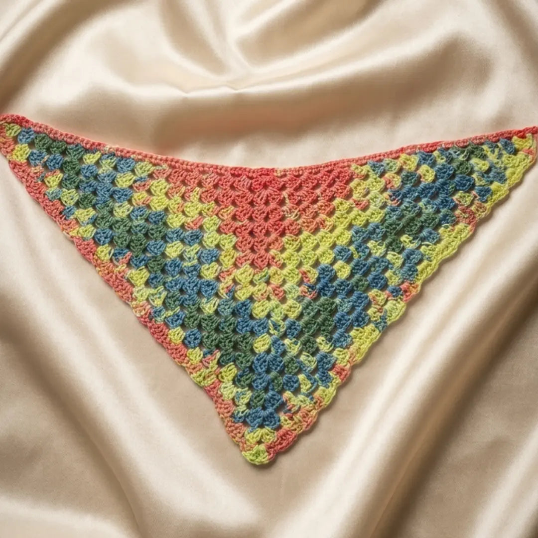 BANDANA CROCHET - FAIT MAIN