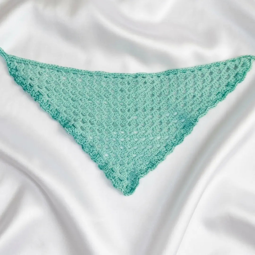 BANDANA CROCHET - FAIT MAIN