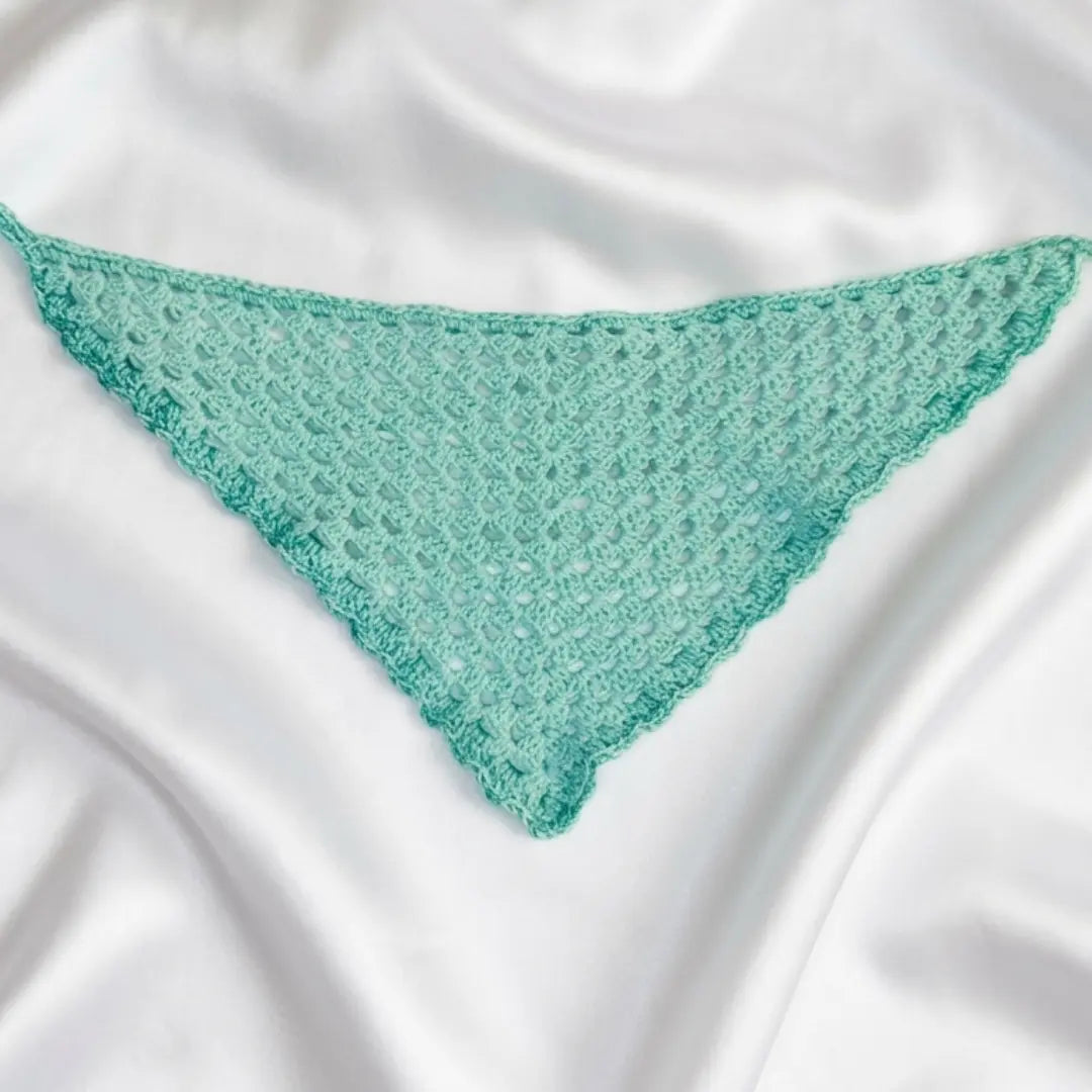 BANDANA CROCHET - FAIT MAIN
