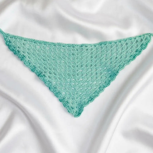 BANDANA CROCHET - FAIT MAIN