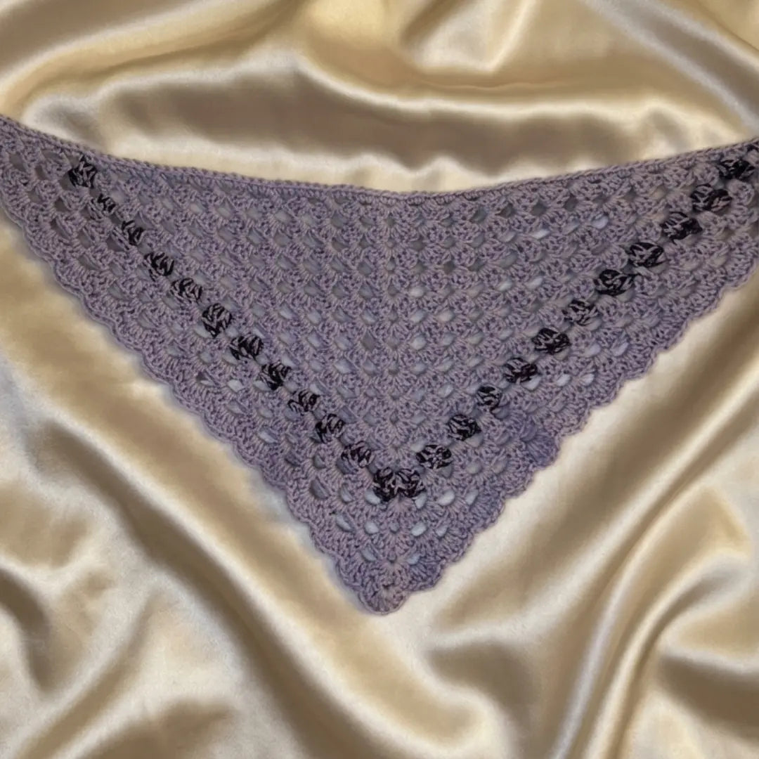BANDANA CROCHET - FAIT MAIN